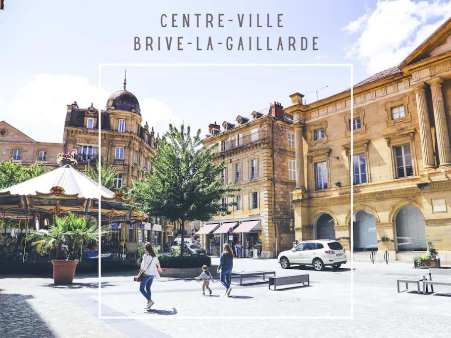 #Le Maillard #Grand F2 #Hyper Centre Apartment Brive-la-Gaillarde Exterior photo